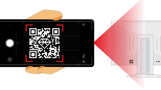 QR code is a crucial part in creating an affordable digital twin